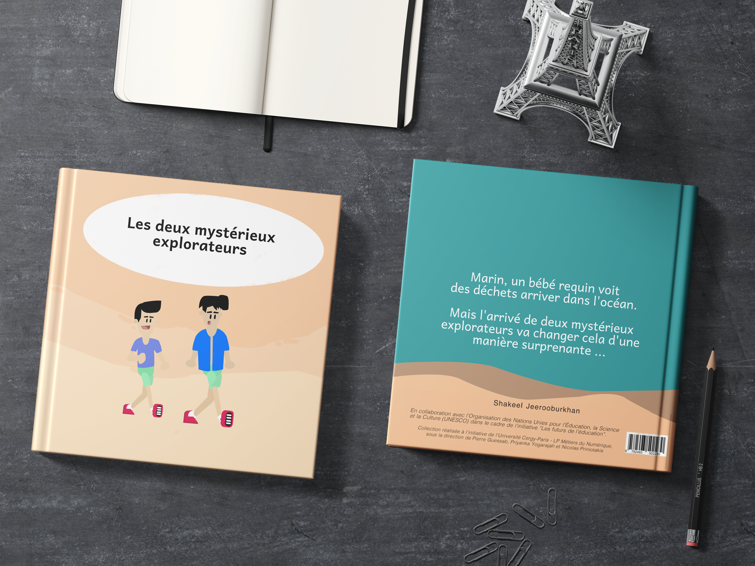 Livre pour enfants (UNESCO & Université CY Cergy)